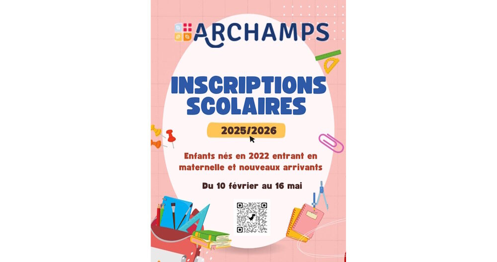 Inscriptions scolaires 2025/2026